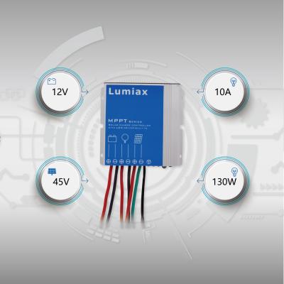 China Waterproof charger controller 12V 10A mppt charge controller led street light monitoring rv control panel solar system 15A 20A for sale