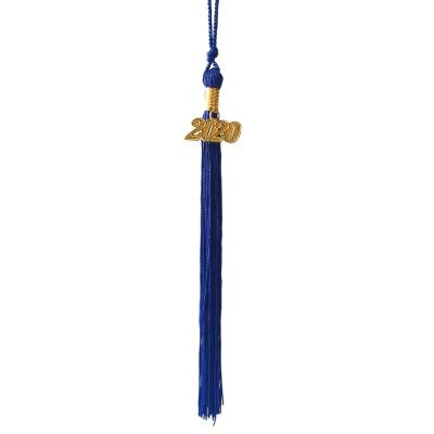 China Royal Blue School Graduation Tassel for sale