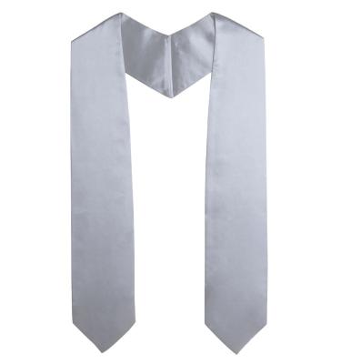 China School Custom Design Factory Ribbon Stoles Kids Satin Graduation Stoles for sale