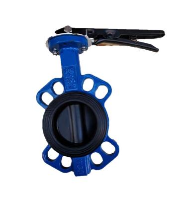 China General EPDM Rubber Coated Disc Wafer Butterfly Valve 3