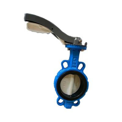 China Chinese General Valve Water Pipeline Supplier D71X-16 Mid Nylon PA Disc Butterfly Valve Closing Valve Chinese Line for sale