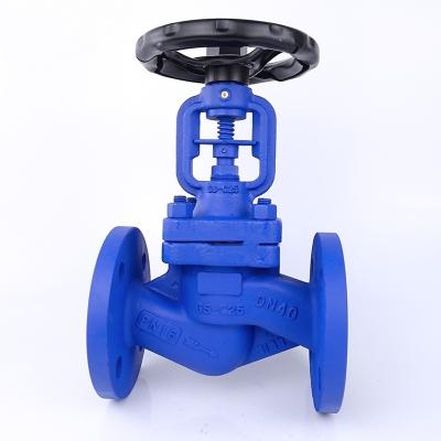 China General China GS-C25 WCB Special Sale J41H-16C DIN PN16 PN25 PN40 2022 Bellow Sealed Globe Valve for sale