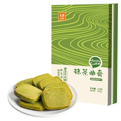 China Wholesale Green Matcha Cookies Christmas Desserts Good Day Easy Cookies From Low-CARB China Manufacturer For Sale for sale