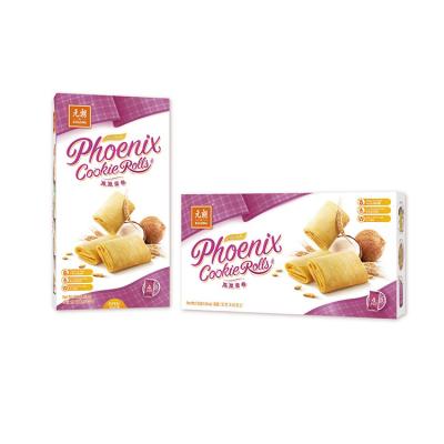 China Low-CARB Factory Supply Phoenix Rolled Biscuits Chinese Digestive Snacks Healthy Snacks For Sale for sale