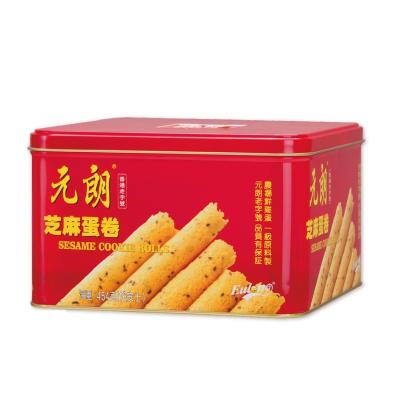 China Homemade Low-CARB Egg Cookies 454g Sesame Crispy Chinese Nuggets Cookies Best Making Homemade Cookies for sale