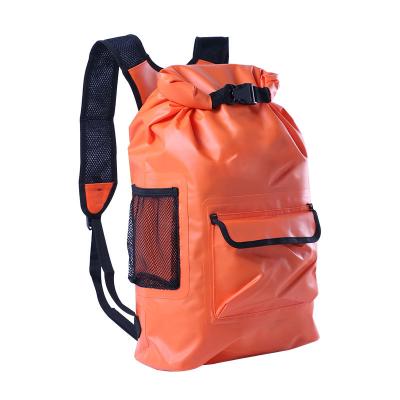 China Outdoor Waterproof Swimming Bag Waterproof Stream Carrying Beach Snorkeling Raft Fishing Hunting Fishing Bag High End Backpack for sale