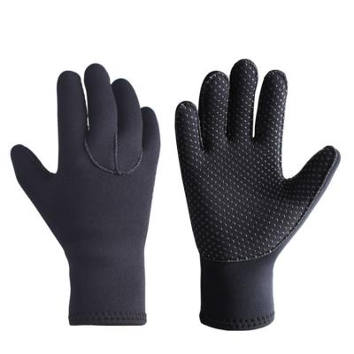 China Waterproof 3MM Diving-Gloves For Men Winter Hook Swimming Fish Snorkeling Adult Anti-skid, anti-thorn, wear-resistant, warm and cold for sale