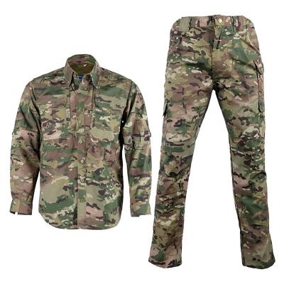 China OEM Anti-Static Shirt Men's Outdoor Anti-UV Quick Dry Tactical US Army Long Training Sleeves Convertible Military Shirts for sale