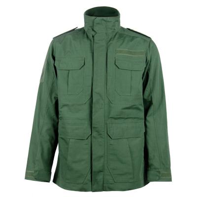 China Antistatic Battle Suit Olive Green Jacket M02 Army Outdoor Coat N/C Waterproof for sale