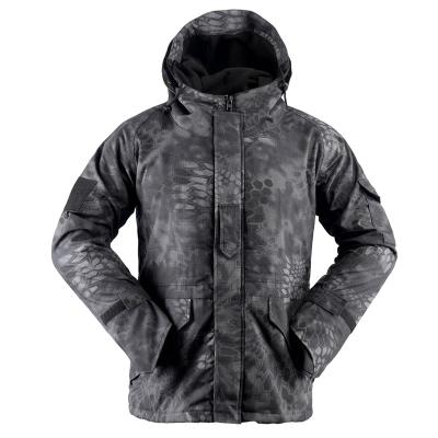 China Black Camouflage Anti-Static G8 Military Python Hard Outer Shell Jacket for sale