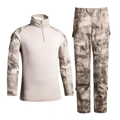 China Camouflage Anti-Static Rip-Stop Frog Suit G2 Frog Suit AU Camouflage Tactical Combat Suit For Men for sale