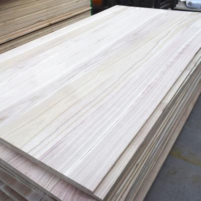 China Modern Environmental Protection Solid Wood Edge Bonded Lumber Paulownia Timber for sale