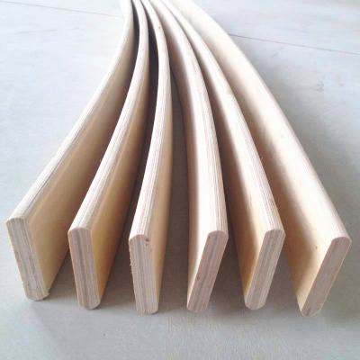 China Eco - Friendly Wholesale Recycle Poplar Plywood Curved Bed Frame Bed Slats for sale