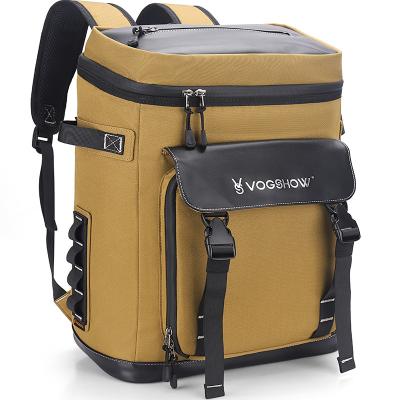 China Vogshow Custom Box Fashion Logo Large Capacity Insulated Lunch Thermal Cooler Bag For Outdoor Picnic for sale