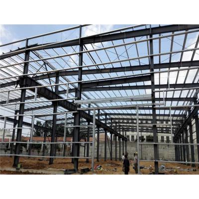 China Cheap Steel Structure Prefab Workshop Steel Structure Farm Storage Warehouse Metal Prefab Building for sale