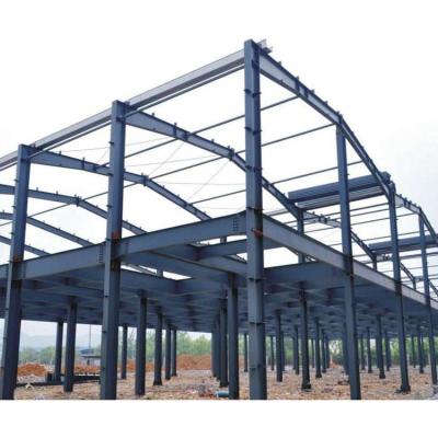 China Prefab and Prefabricated Steel Construction Workshop Workshop / Steel Structure Warehouse Office Building for sale