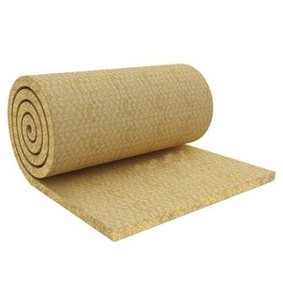 China Contemporary High Density Acoustic Fiberglass Glass Wool Thermal Insulation Roll Blanket for sale