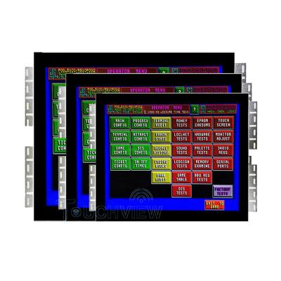 China 17/19/22 inch 1280*1024 Open Frame POG/WMS Game Machine Use IR Touch Screen Monitor Support 3M 19 inch for sale