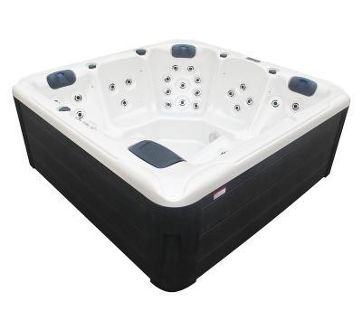 China Outdoor 5 Person Massage Garden Spa High Quality Use Eco-friendly Material for sale