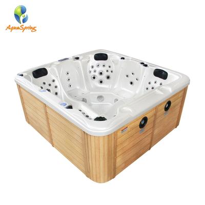 China Freestanding Spa Pool Whirlpool Bathtubs, Hydro Massage Tubs, Acrylic Hot Tub for sale