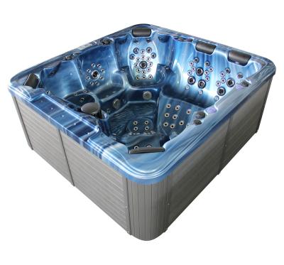 China Hot Sale Hot Tub Whirlpool Massage Spa 6 Person Outdoor Hot Tub for sale