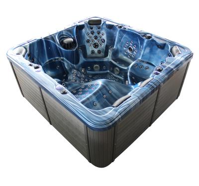 China Freestanding Whirlpool Hot Tub Massage 6 Person Hot Tub for sale