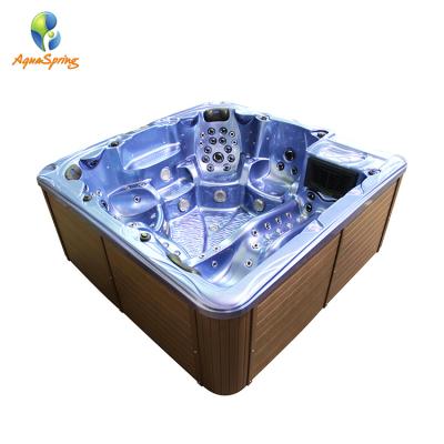 China Best free selling white acrylic and balboa hot tub spa for hotel use for sale