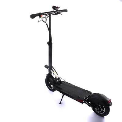 China 2 Wheel E Scooter 48v 500w Motor 10inch Unisex Powerful Fat Tire Electric Scooter Foldable For Adult for sale