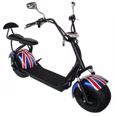 China Citycoco 60V 2000W 12AH electric scooter 2 wheels Handle+Disc brake electric scooter china manufacturer for sale