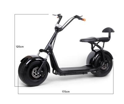 China Handle+Disc brake wholesale plastic body parts for cheap citycoco electric motorcycle chopper scooter adults for sale