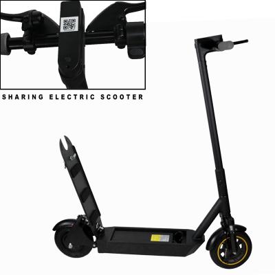 China OEM 36V 20 AH Lithium IOT Gps Unisex Dismountable Tracking And Locking/Unlocking By 350w Scan Code Motor Power Sharing Electric Scooters for sale