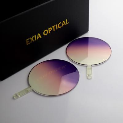 China Shade Super Hard Nylon Lenses NY9A EXIA OPTICAL Sun Clear Color Sunglasses Lenses for sale