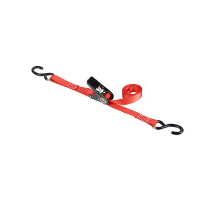 China Polyester Ratchet Tie Down 1 Inch 25mm Cheap Rope Tensioner Mini Ratchet Tie Down Strap for sale