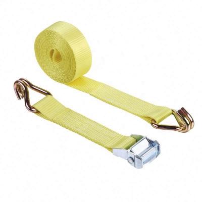 China PE/PP 1.5Inch 600KG Quick Release Lashing Straps Metal Cam Lock Buckle Strap Te koop