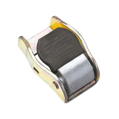 China 680KG 25mm Zinc Alloy Plastic Button Lashing Strap Cam Lock Buckle With Iron Base for sale