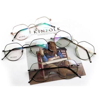 China Used for myopia popular new fashion Wenzhou optical metal women cool glasses for sale