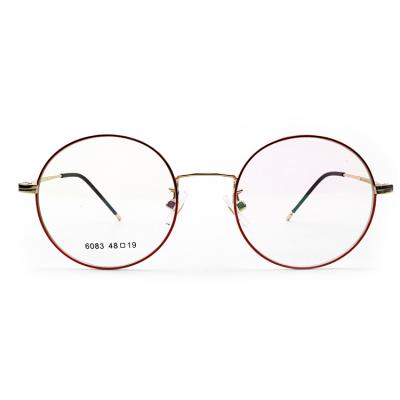 China Used For 2018 New Popular Fashion Metal Eye Sight Fashion Optical Frames Myopia Eye Glasses for sale