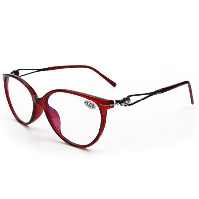 China TR Glass Slim High Quality Blue Light Anti Reading Glasses for sale