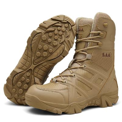 China Low Price Training Camp Shoes Army Waterproof Military Tactical Boots Trekking Casual Boots Combat Force Delta Machining Boots for sale