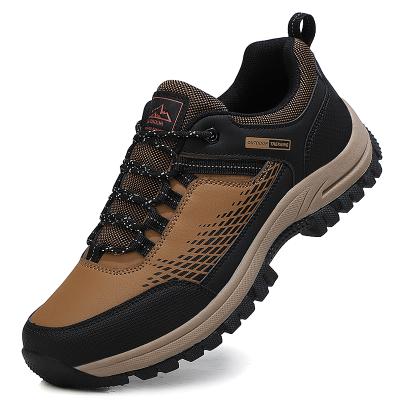 China Fashion\Comfortable\Durable\Breathable\Men Cheap Boys Lighted Lace Up Shoes Outdoor Mountain Water Resistant Hiking Outdoor Camping Shoes Mountain Shoe M Large Size for sale