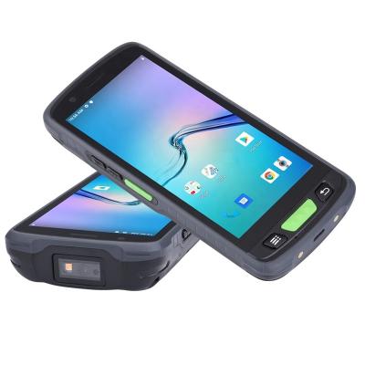 China Handheld Computer Factory Price Android Rugged Wireless Handheld 2D Barcode Scanner PDA With Wrist Strap for sale