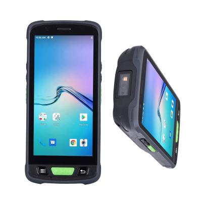 China Handheld Computer Android PDA for Inventory, Wireless Barcode Scanner with 5.5 Inch Screen, High Frequency UHF SI RFID Reader for sale