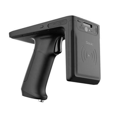 China 2D Barcode Scanner Embedded 15Meters UHF RFID Reader Long Range RFID Antenna 840-960Mhz Long Reading Distance PDA Barcode Scanner Handheld UHF for sale