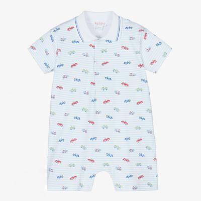 China Baby boys summer clothes 100% cotton Polo Collar Baby Romper custom bodysuits Printed Body Suit Baby clothes for Newborn for sale