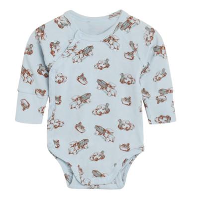 China 2023 Fashion printed kids clothing long sleeve newborn baby clothes girl boy romper for sale