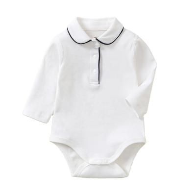 China Good Elastic Baby Boy Bodysuit 100%cotton Climbing Clothes baby boys Jumpsuit for sale