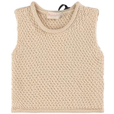 China unisex baby kids sleeveless vest girl boy sweater clothes cotton knitted sweater vest for sale