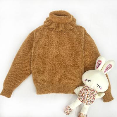 China Baby Turtleneck Sweater Children Clothing Boys Girls Knitted Pullover Toddler Sweater Kids Sweater Tops 1-7 Year for sale