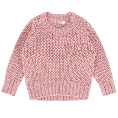 China Crew neck Long sleeve Winter Top Knitted Pullover Kids Children Girl Boy Clothes Clothing pullover sweater for sale