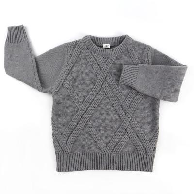 China Children's Knitted Pattern Wool Acrylic Kid baby girl pullover Sweater for sale